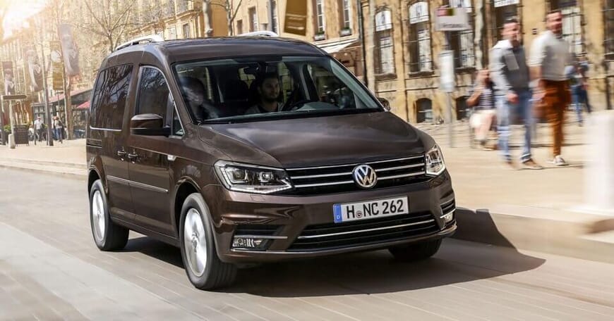Volkswagen Caddy 4 LIFE in Braun metallic
