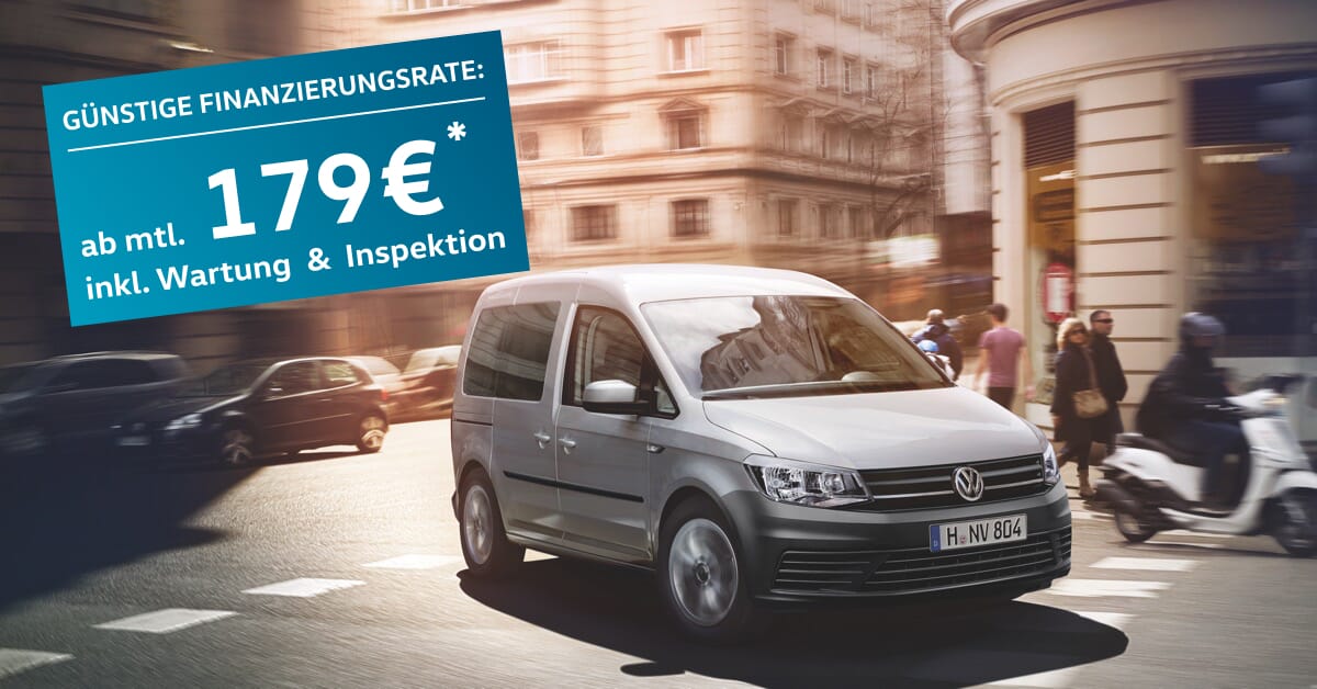 VW Caddy günstige Finanzierungsrate