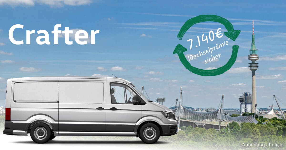 Umweltprämie oder Dieselprämie Volkswagen Crafter