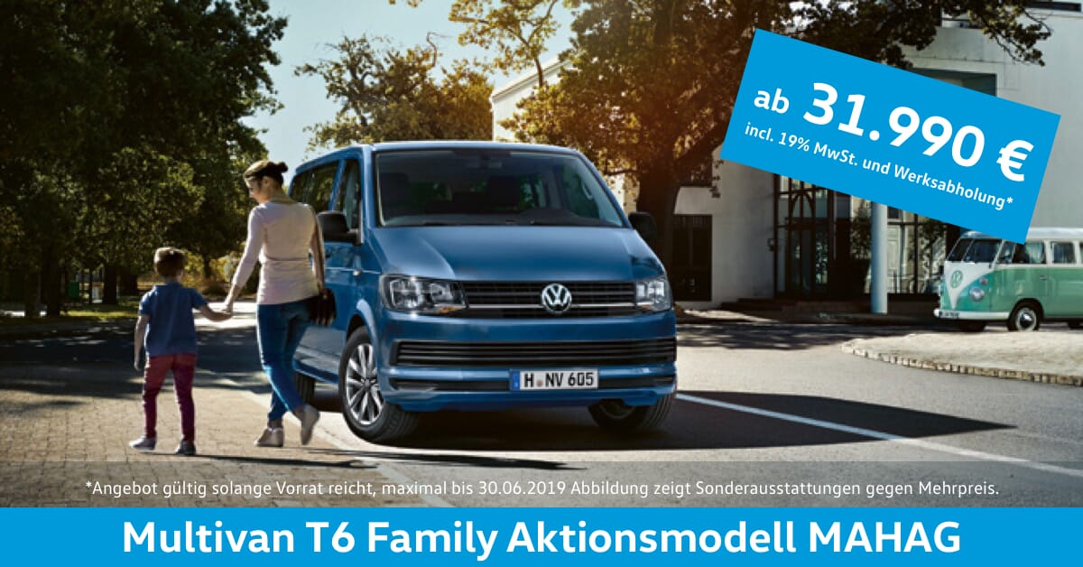 Multivan Family Angebot München