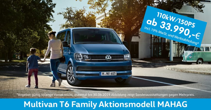 Multivan Family Angebot München